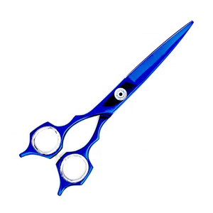 Ciseaux de coiffure professionnels en acier inoxydable à haute teneur en carbone et céramique de qualité A+ pour droitiers, vente en gros - Product Image 2