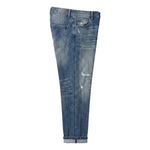 Factory Customized Sized Loose Fitness Denim Jeans <b>Pants</b> Casual <b>Summer</b> Breathable Latest Design <b>Pants</b> For <b>Men</b> High Quality - Product Image 2