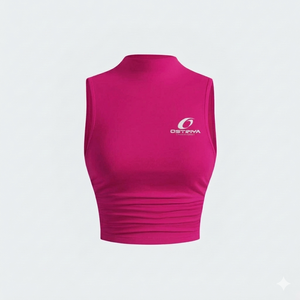 Ostriya Intl Último Estilo, Camiseta sin Mangas de Lona Tejida para Mujer, de Secado Rápido, Transpirable y Antiencogimiento, Colección de Verano, Ropa Deportiva Informal - Product Image 3