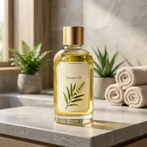 Huile Essentielle Florale Pure Distillée à la Vapeur Naturelle, Marque Privée Personnalisée, Niaouli, Lavande, Menthe Poivrée, Arbre à Thé, Orange, Pour Tous Types de Peau - Product Image 4