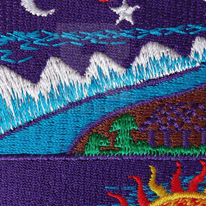 Parches de tela de sarga bordados personalizados con alfabeto, para uso en prendas, insignias de lentejuelas de poliéster 3D para coser, forma rectangular, color. - Product Image 6