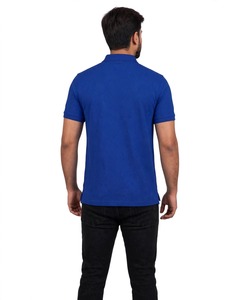 Camisa de Manga Corta para Hombre, Poliéster Piqué, Tejido Transpirable, Anti-Pilling, Corte Regular, Deportivo, Logotipo Personalizado, Color Sólido, Botones - Product Image 3
