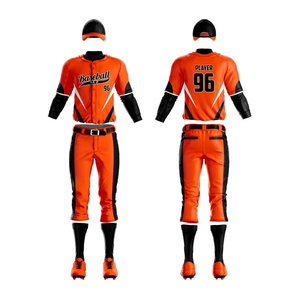 Vêtements d'équipe de baseball d'hiver professionnels pour adultes avec pantalon en jersey respirant et logo frontal - Product Image 4