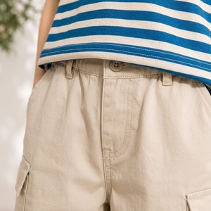 Premium Quality Boys Woven Trousers Polyester Cotton Short Pants Breathable Everyday Wear - Product Image 5