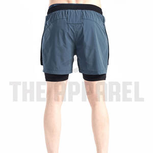Pantalones Cortos para Hombre de Último Diseño, Personalizados, Ecológicos, Transpirables, con Cierre de Cordón, Ligeros, de Spandex/Poliéster, para Uso Casual - Product Image 2
