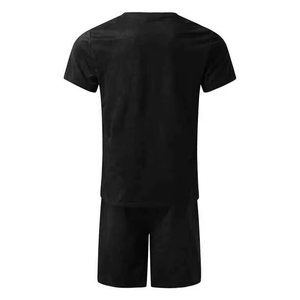 Conjunto Deportivo de Dos Piezas Personalizado para Hombre, Pantalones Cortos y Camiseta, Venta Especial OEM para Entrenamiento en Gimnasio y Deportes al Aire Libre - Product Image 4
