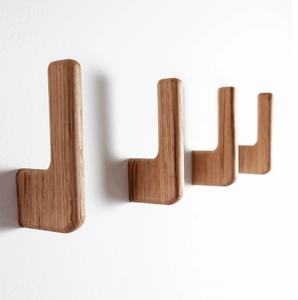 4 Pieces Handmade Solid Wood <b>Wall</b> Mount <b>Hooks</b> Hander For home Purse <b>Key</b> Cap Umbrella hanging Holder In hot Sale - Product Image 5