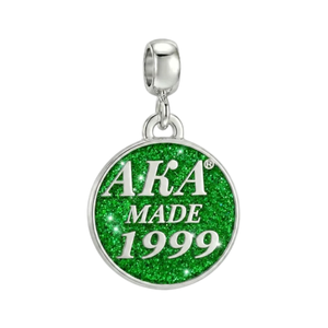   Pulsera Hecha en 1991 para Mujer, Elegante, Color Verde y Plateado, Joyería con Dijes, Accesorio de Moda para la Muñeca, Inspirada en Hermandades, de Primera Calidad - Product Image 2