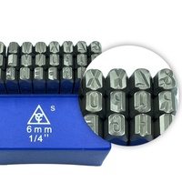 6mm Alman Harf Delme Seti A-Z 27 parça DIN 1451 Cr-V 6150 HRC 58-62 Kısa Saplı Derin İşaretleme Toptan OEM/ODM Tayvan