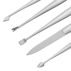 1 pièce Lime à ongles, Repousse-cuticules, Éliminateur de callosités et de peaux mortes, Fourche à cuticules, Outil de manucure et pédicure pour nail art - Product Image 3