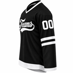 เสื้อฮอกกี้คุณภาพสูงแบบ OEM เสื้อฮอกกี้น้ำแข็งแบบสั่งทำพิเศษสำหรับเยาวชน เสื้อฮอกกี้น้ำแข็งแบบกลับด้านได้ - Product Image 2