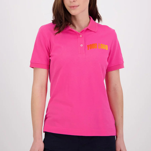 เสื้อเชิ้ตผู้หญิงสั่งทำพิเศษ ผ้าฝ้าย 100% 300 กรัม โลโก้สั่งทำ น้ำหนักเบา ระบายอากาศได้ดี เหมาะสำหรับฤดูร้อน เป็นมิตรกับสิ่งแวดล้อม สวมใส่สบาย เหมาะสำหรับกอล์ฟ พร้อมบริการ OEM - Product Image 3