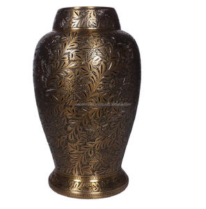 Urna de cremación decorativa Urna funeraria Urna de cremación decorativa de metal Urna conmemorativa Durable con diseño pulido a precio mayorista - Product Image 4