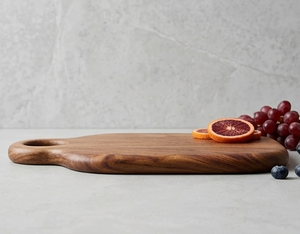 Tabla de Cortar de Madera de Acacia Hecha a Mano, Tabla de Cortar Natural para Cocina y Restaurante, Ecológica, de Alta Calidad - Product Image 6