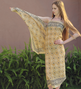 Wholesale Hand Block Print <b>Sarong</b> Women 100% Cotton Beach <b>Sarong</b> Handmade Printed Pareo Swimwear poolside Cover Up Vacation <b>Wrap</b> - Product Image 5