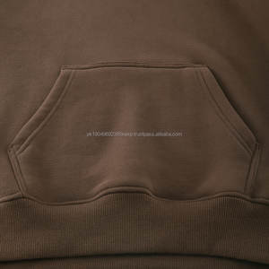   Sweat-shirt à capuche unisexe en coton multicolore 400g, motif uni, collection Automne Hiver 2026 - Product Image 5