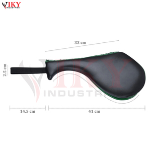 Almohadilla de Taekwondo de Doble Cara Negra y Verde, Duradera, Novedosa, para Artes Marciales, Karate, Golpes y Patadas, Equipo de Entrenamiento - Product Image 6