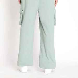 กางเกงคาร์โก้ลำลองผู้ชายคุณภาพสูง ปิดด้วยซิป ระบายอากาศได้ดี น้ำหนักเบา ทรงตรง ผ้าโพลีเอสเตอร์/ผ้าฝ้ายแคนวาส - Product Image 5