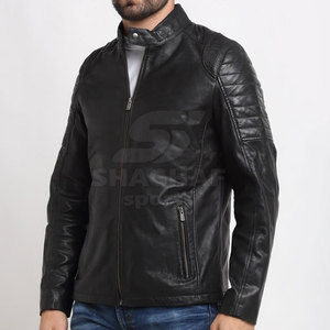 Veste en cuir légère pour homme avec doublure respirante, idéale pour les saisons printemps et automne, veste d'hiver pour homme - Product Image 2