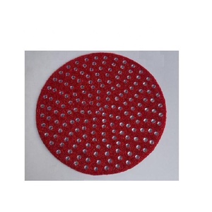 Hot Selling Glass Bead <b>Place</b> <b>Mat</b> in Red Color With Big Transparent Beads Available in More Colors and Patterns Table <b>Mat</b> Decor - Product Image 2