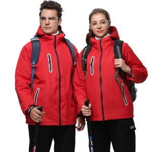 <b>Lightweight</b> Winter Outdoor Windbreaker Breathable Waterproof Quilted <b>Rain</b> <b>Jacket</b> with Reflective Strips - Product Image 6