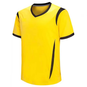 Vêtements de sport personnalisés, maillots de football pour adultes, 100% polyester, séchage rapide, chemises personnalisées pour hommes et femmes - Product Image 5