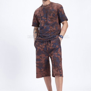 Factory Direct Supply Men Wear <b>Tie</b> Dye Shorts Set Cotton <b>Polyester</b> Made Men <b>Tie</b> Dye Shorts Set - Product Image 4