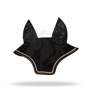 Horse Fly Veil Ear <b>Bonnet</b> Mesh Material Customized Equestrian Tools Protection for Riding Competition Training Use ET-HI-554 - Product Image 1