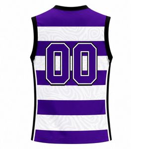 เสื้อวอลเลย์บอลสีม่วงขาวแบบกำหนดเองได้ ชุดทีมกีฬา เสื้อกีฬาสำหรับฝึกซ้อมและแข่งขัน - Product Image 2
