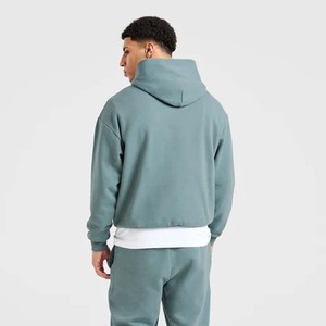 <b>Men</b> <b>Cardigan</b> Zip up Heavyweight Hoodies High Quality Wholesale Zipper Custom Printing Loose Casual <b>Men's</b> Hoodie for Autumn - Product Image 6