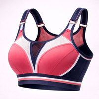 Soutien-gorge de sport pour femme à séchage rapide, en tissu extensible, pour la course et le fitness