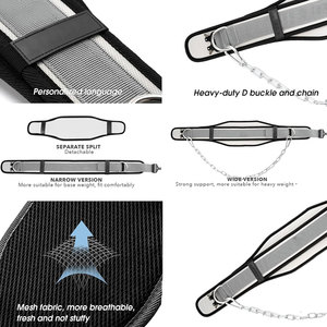 Heavy Duty Neoprene Dipping <b>Belt</b> Comfortable Padded Fitness Equipment For Body Building Wear Wholesale Price OEM Service <b>Belt</b> - Product Image 5