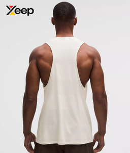 เสื้อกล้ามออกกำลังกายผู้ชาย XEEP รุ่น XC-GTT-25 คุณภาพสูง ระบายอากาศได้ดี แห้งเร็ว ผ้าถัก 100% คอตตอน ทรงโอ คอปกเรียบ ผลิตแบบ OEM - Product Image 2