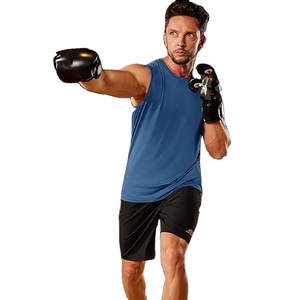 Premium <b>Drop</b> Armhole Muscle Fitted Tank High Performance Fitted Sleeveless Tops Hot - Product Image 1