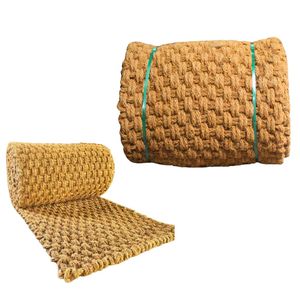 Tapis en fibre de coco naturelle tressé à la main, antidérapant, écologique, fabriqué à la machine pour le jardin, l'aménagement extérieur et la construction - Product Image 1