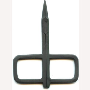 Ciseaux de précision de qualité supérieure à manche rectangulaire pour la broderie, la couture, la beauté, le soin des ongles et l'art des ongles - Product Image 2