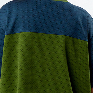 Quick Dry Customised Oversized Boxy Fit Mesh Soccer Jersey Team Number Short Sleeved <b>Printed</b> Men's Mesh Soccer Football Jersey - Product Image 5