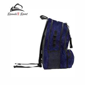 Bolsas de viaje personalizadas 100% poliéster con brillantina, bolsas escolares unisex, fabricante OEM ODM, bolsas con logotipo personalizado con brillantina - Product Image 3