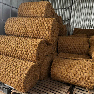Natural Premium Quality Coconut Fiber Ground protection Road <b>Matting</b> <b>Rolls</b> Coir Erosion Control Blankets - Product Image 5