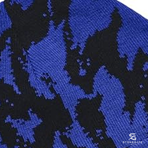 Gorro de Punto de Invierno a la Moda, Gorro de Acrílico Suave con Diseño Personalizado, Unisex, Cálido, con Puño, para Actividades al Aire Libre, Correr, Ciclismo, Casual - Product Image 5