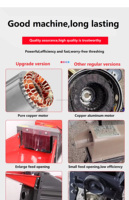 Décortiqueuse et batteuse automatique agricole haute performance XH pour maïs, céréales et arachides, capacité 20 kg, fabriquée en Chine, Hunan 1