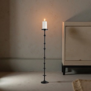 Elegant Tall Black Iron <b>Candle</b> <b>Stand</b> For Home Decoration At Cheap Price - Product Image 1