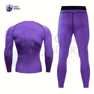 ชุดแรชการ์ดผู้ชายคุณภาพดีที่สุด น้ำหนักเบา ระบายอากาศได้ดี นุ่มสบาย ทันสมัย ขายส่งราคาถูก - Product Image 2