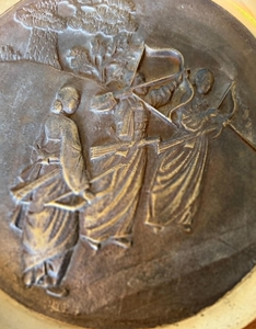 Assiette de service ronde en argent, faite à la main, nouvelle arrivée, de qualité alimentaire, pour la salle à manger, avec taille et forme personnalisées, logo et emballage - Product Image 5