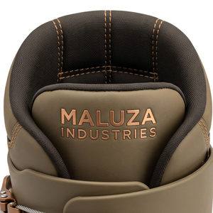 MALUZA INDUSTRIES Chaussures de ski alpin personnalisées pour hommes, semelle intérieure en velours chaud, base en caoutchouc antidérapante, fermeture à boucle, cheville haute - Product Image 6