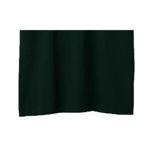 Camiseta de Manga Larga con Cuello Redondo y Bordado para Mujer, Talla Grande, 100% Algodón Orgánico, Transpirable, Ecológica, Verde Oscuro - Product Image 3