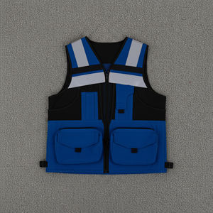 แฟลช LED แบบกันน้ำ Ansi Class 1 EN ISO 20471 Class 2มองเห็นได้ชัดเจนสะท้อนแสงปรับได้ปลอดภัยโลโก้ตามต้องการ - Product Image 2