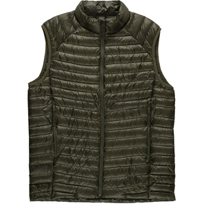 2025 Men's Custom Lightweight Puffer Down Vest Warm Outdoor Sleeveless <b>Jacket</b> Running Golf Wholesale Fashion Winter Quilted - Product Image 3