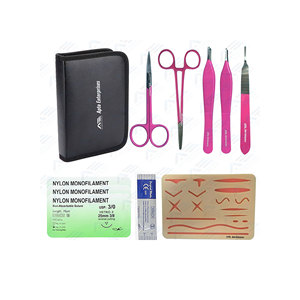 Kit de pratique de suture pour étudiants en soins infirmiers médicaux et vétérinaires Kit complet de points chirurgicaux - Product Image 1