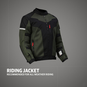 Chaqueta de Motociclista Road Explorer de Manga Larga con Cierre de Cremallera, la Más Vendida, Ropa Exterior Protectora para Motociclistas - Product Image 2